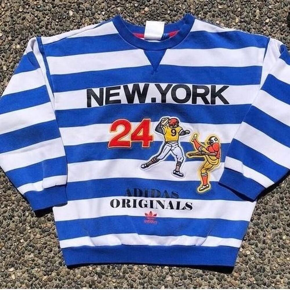 vintage adidas football sweatshirt super